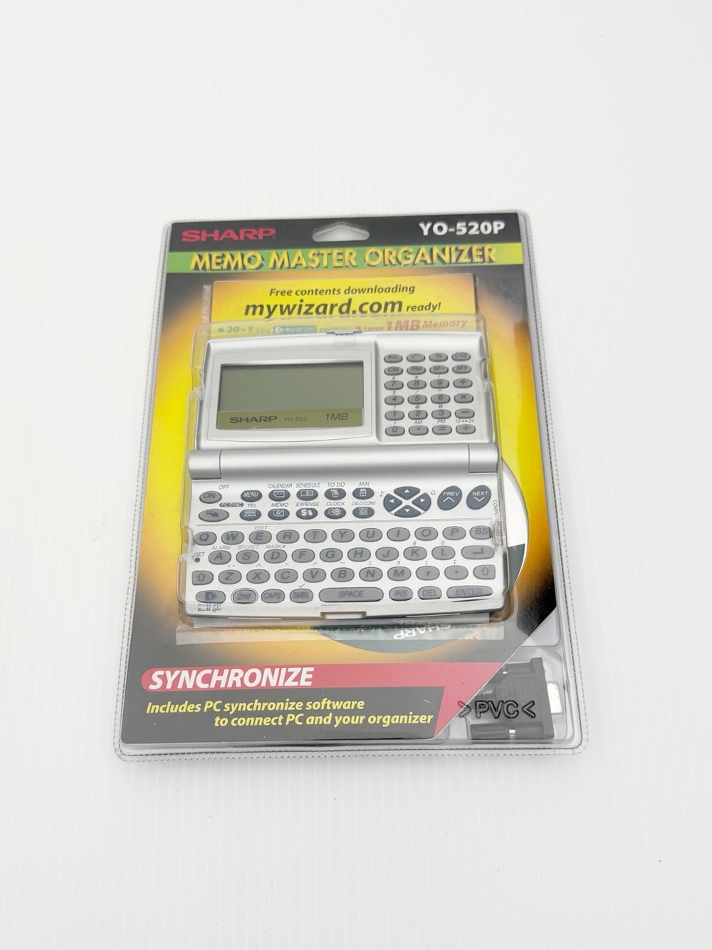 Sharp Synchronize Memo Master Organizer Electronic Brand New Sealed